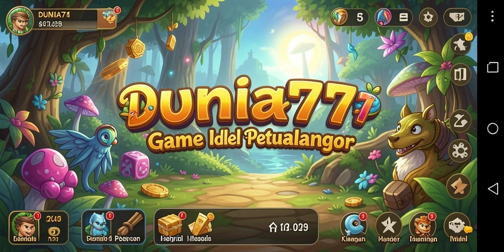 Screenshot DUNIA777 menampilkan gameplay yang seru dan interaktif.