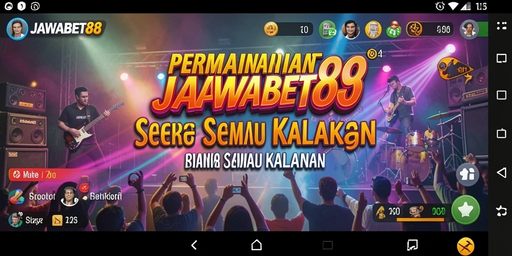 Tampilan gameplay JAWABET88 yang menarik dan interaktif.
