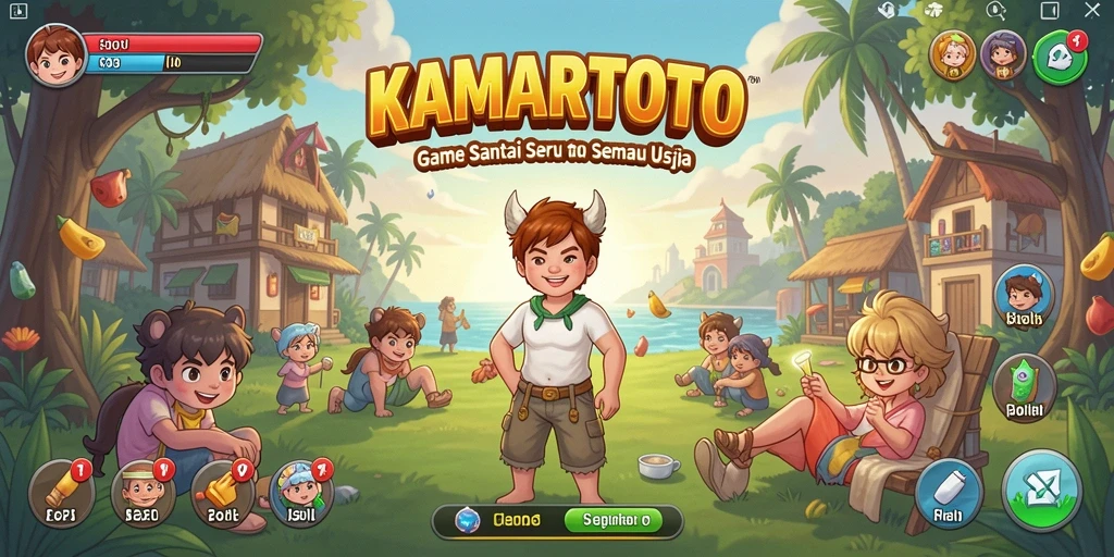 Screenshot gameplay KAMARTOTO menampilkan keseruan saat bermain.