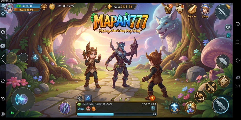 Screenshot gameplay MAPAN777 menampilkan aksi petualangan yang mendebarkan dan grafis menawan.