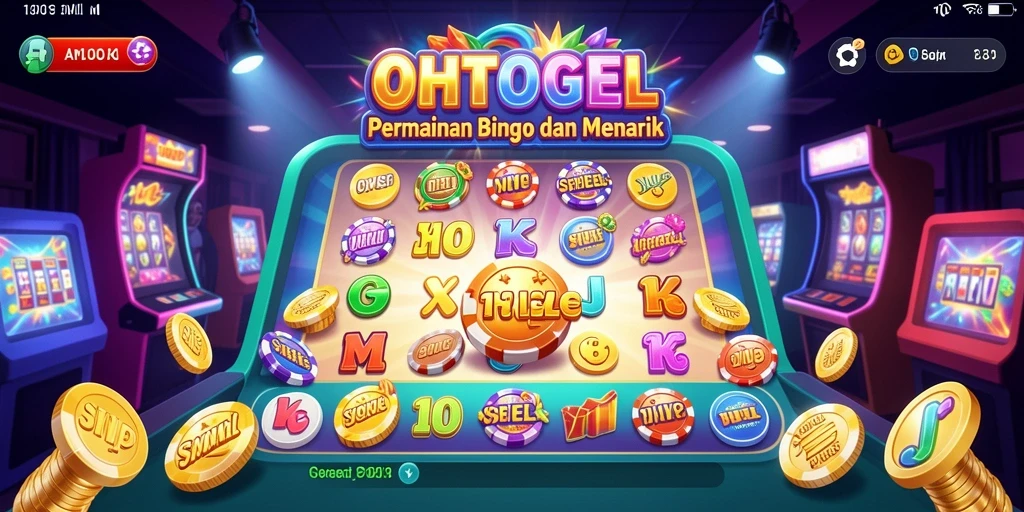 Screenshot gameplay seru dari OHTOGEL yang penuh warna.