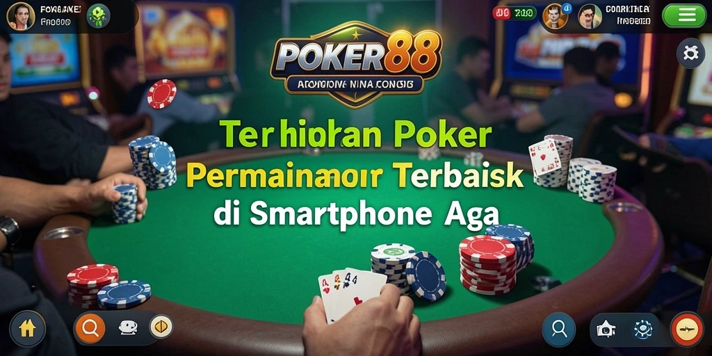 Tampilan gameplay POKER88 yang menarik dan seru.